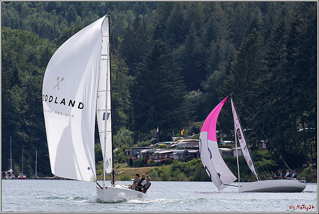 J70 - WOODLAND, 12.06.2021 Segelboot; Segeln; Woodland; Spinnaker; J70; Sorpesee; Sauerland